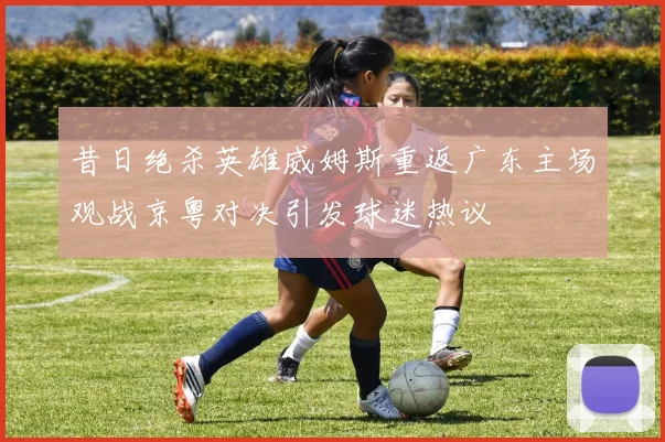 昔日绝杀英雄威姆斯重返广东主场观战京粤对决引发球迷热议